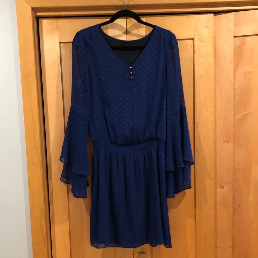 WHBM blue summer dress